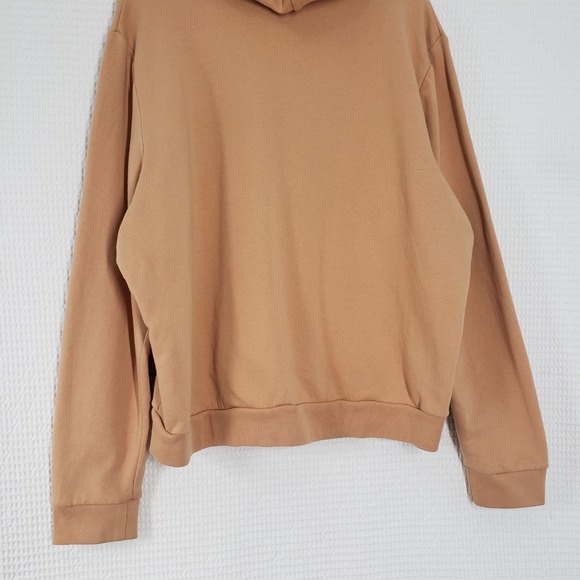 PINK Victoria's Secret Full Zip Hoodie Sweatshirt Womens XXL Brown Comfy Lounge - Picture 16 of 16